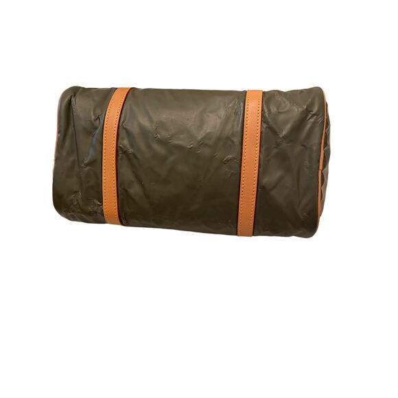 Hunting World Hunter Green Satchel Bagette RARE Bag - Picture 3 of 13